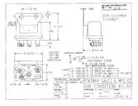 Pokorny - 2516-A GM A/C Relay SPST Normally Open