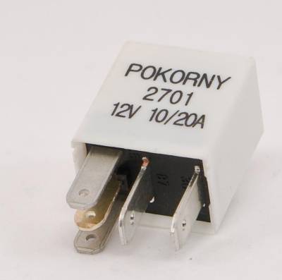 Pokorny - 12 Volt Micro Relay SPDT Non Suppressed